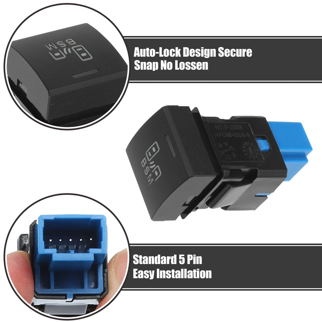 1 Pcs Blind Spot Switch with Wire for Toyota 