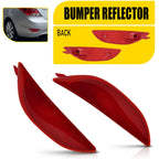 Pair Rear Bumper Reflectors for Hyundai Accent (2012–2017)