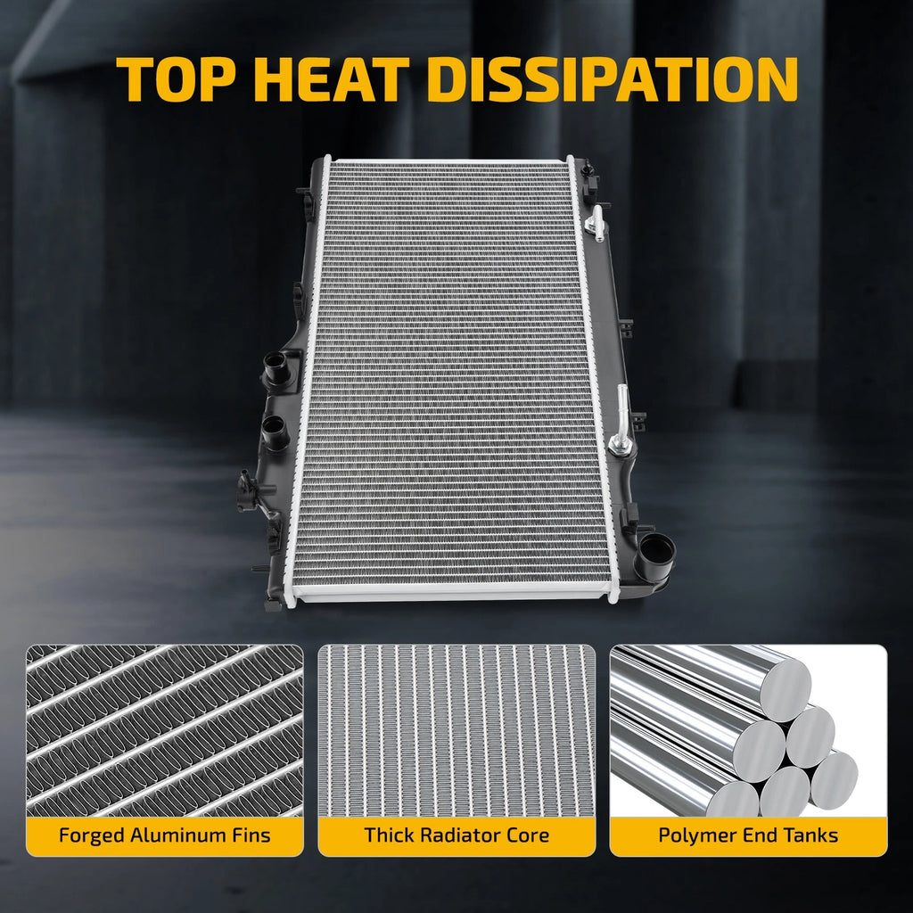 Aluminum Radiator for Subaru Legacy Outback 3.6L (2015–2019) 13460