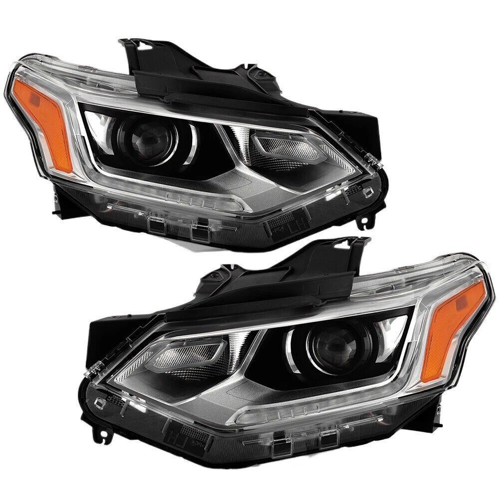 HID/Xenon Headlight Pair w/ LED DRL for Chevy Traverse (2018–2020)