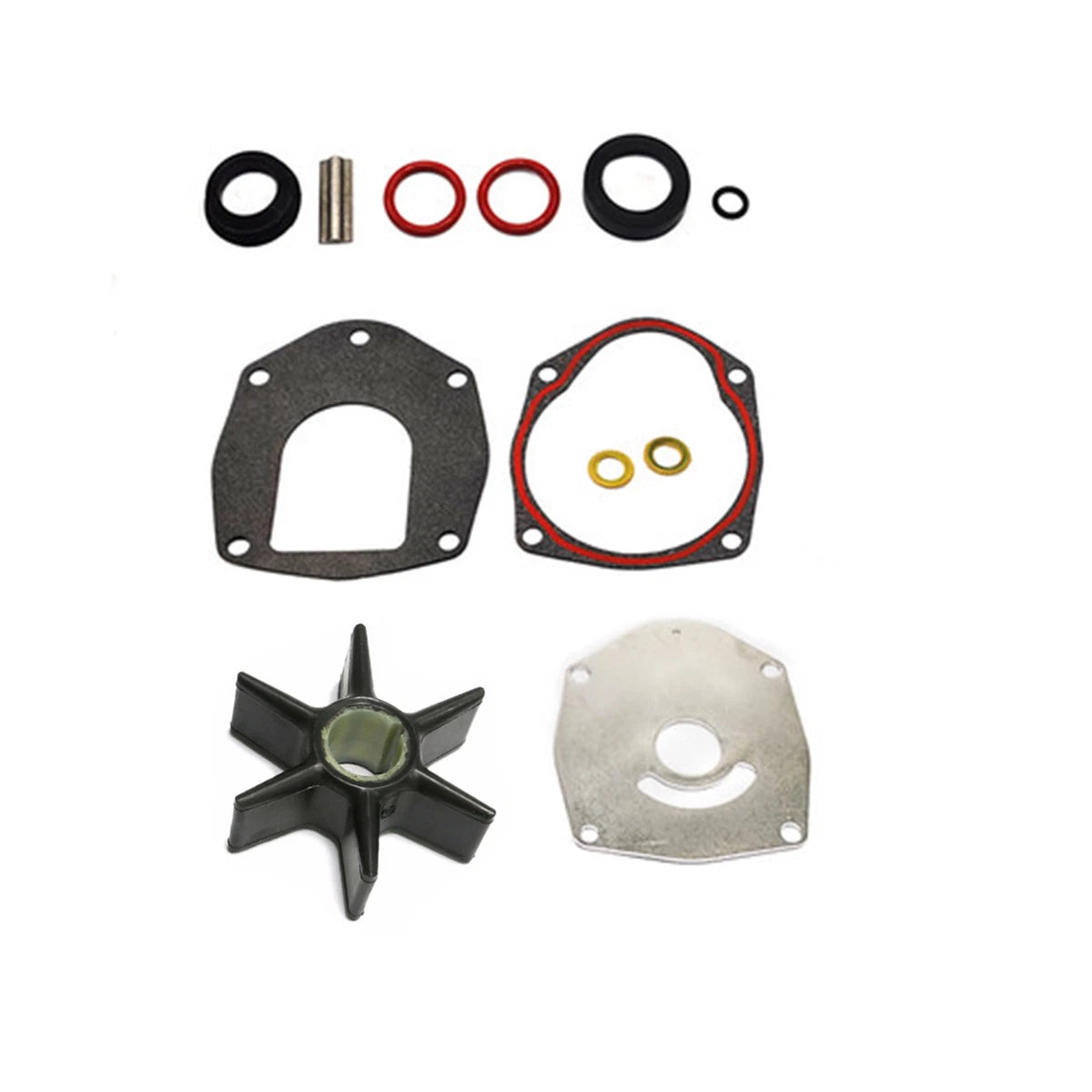 Water Pump Impeller Kit for Honda Outboard 70-90 HP (Repl 19021-ZW1-003)