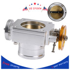 70mm Throttle Body for Acura Integra RSX (2002–2006) K20 K-Series Silver