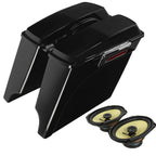 5" Extended Hard Saddlebag Speakers for Harley Electra Road Glide (1993–2013)