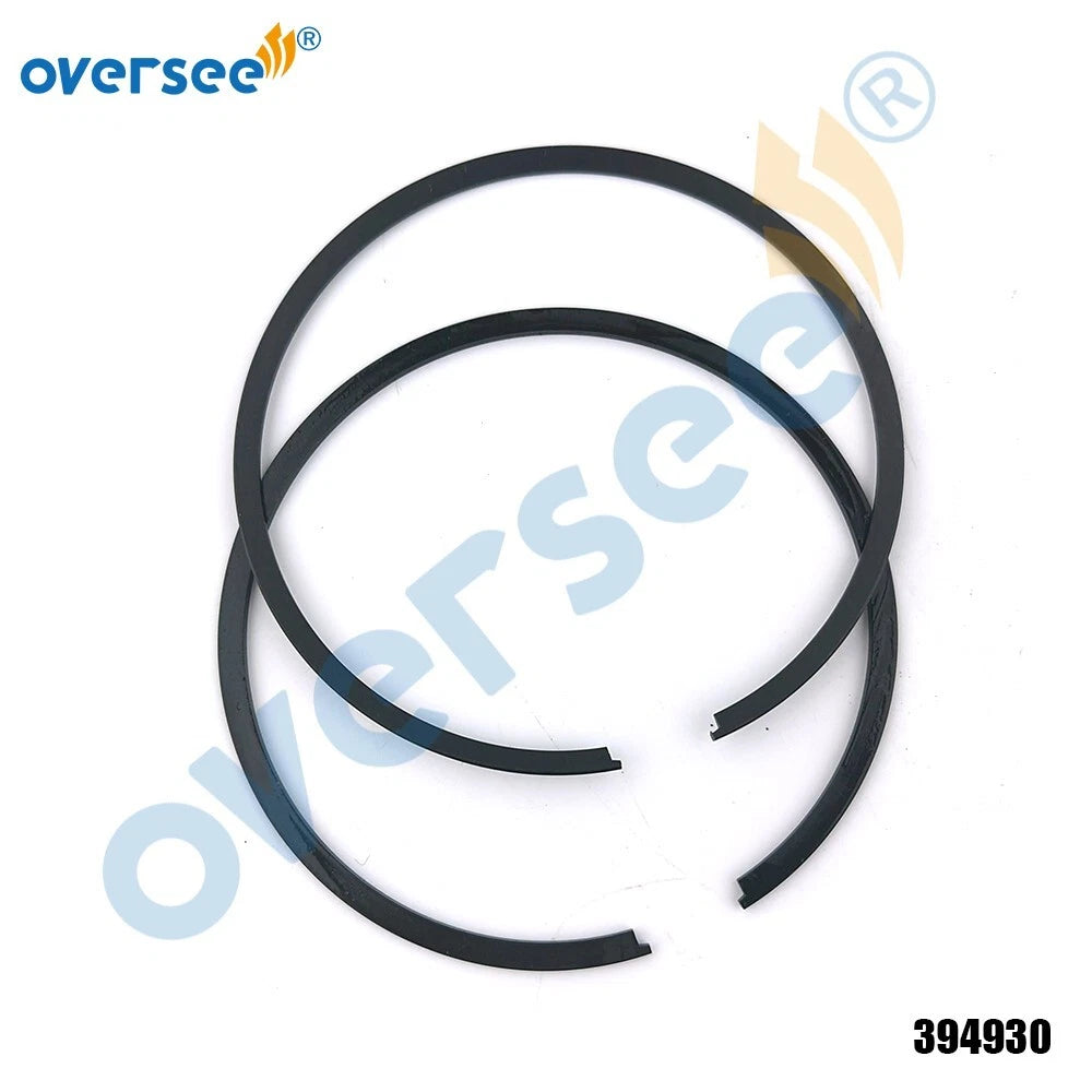 Set of 2 Piston Ring Sets 394930 for Evinrude Johnson (1985–300HP)