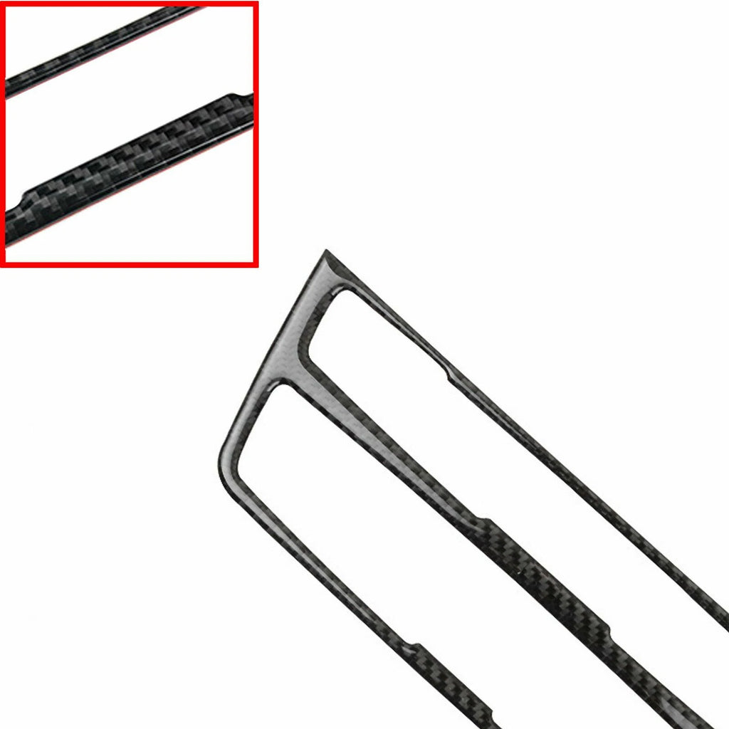 Carbon Fiber Interior Media AC Control Panel Trim for BMW 3 4 Series (F30)