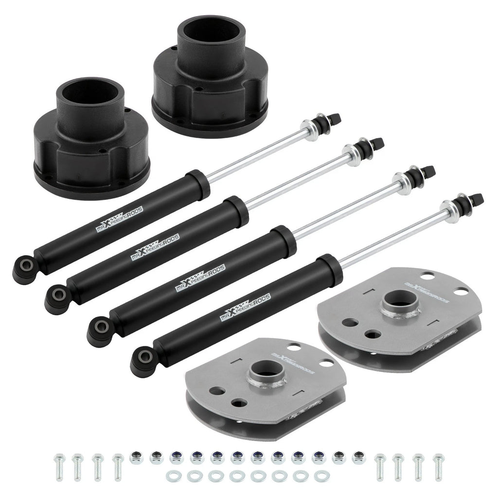 2.5" Front 1.5" Rear Lift Kit with Coil Spring Spacers for Ram 2500 4WD (2014–2022)