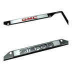 License Plate Frame Black Replacement for GMC Sierra (2010–2018)