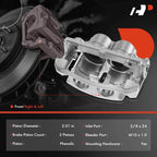 Pair Front Brake Calipers for Ford F-150 (2004-2005)