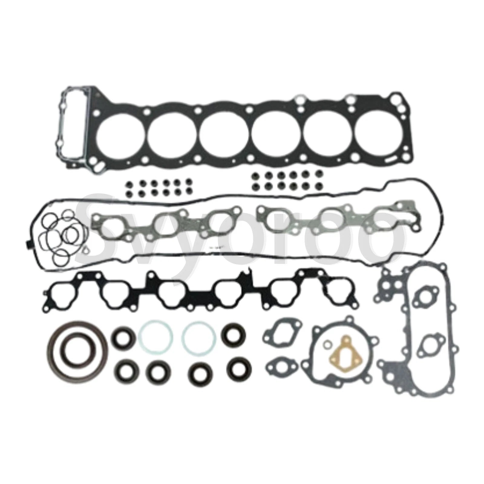 Overhaul Gasket Kit 04111-30350-71 for Toyota 1FZ Forklift (1990–1999)