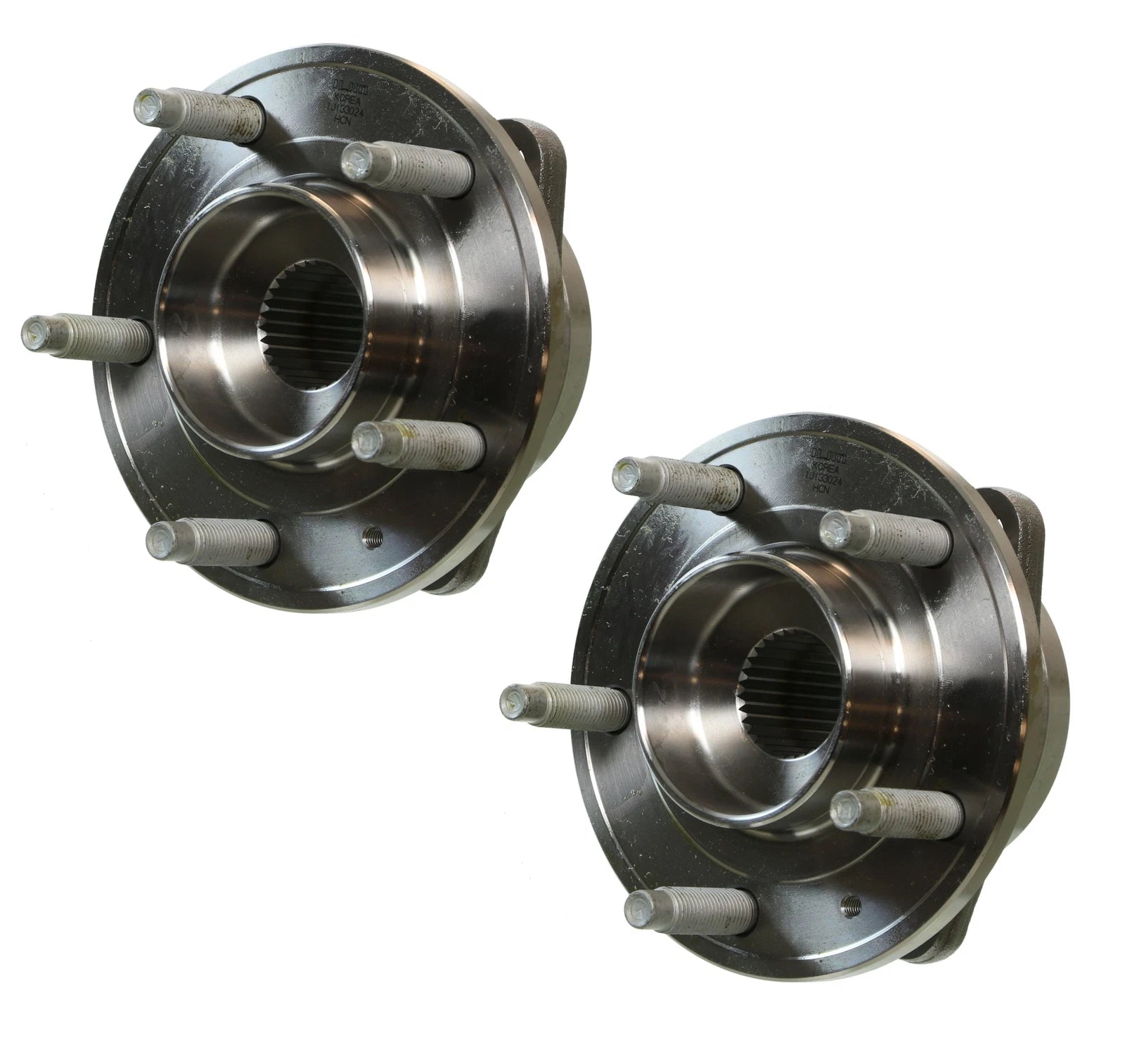 Set of 2 Front Wheel Bearing Hub Assemblies for Buick Cadillac Chevy