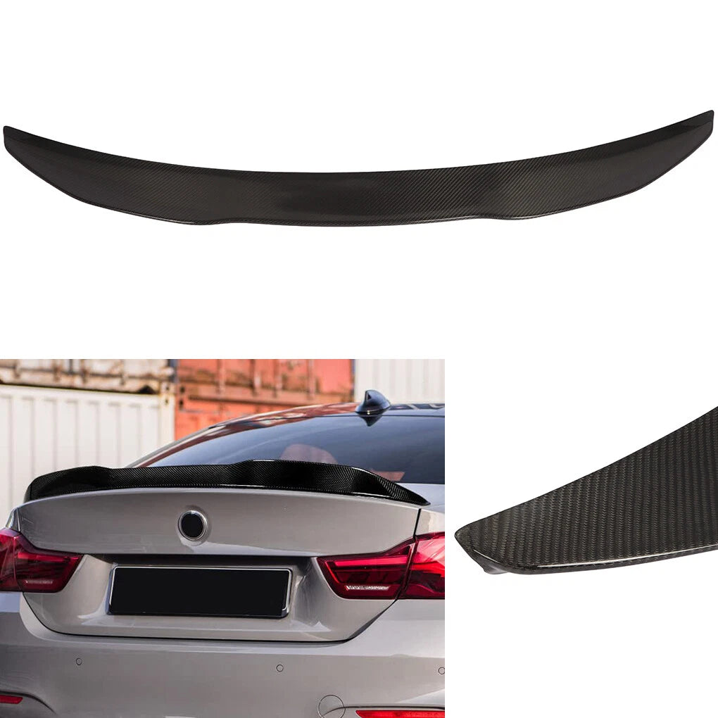 Carbon Fiber High Kick Trunk Spoiler Wing for BMW F82 M4 (2015–2019)