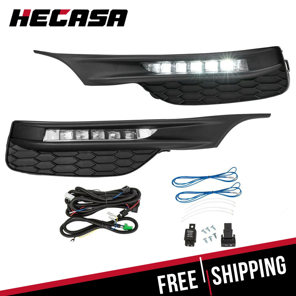 LED Fog Lights for Honda Accord Sedan 2016–2017 (16-17)