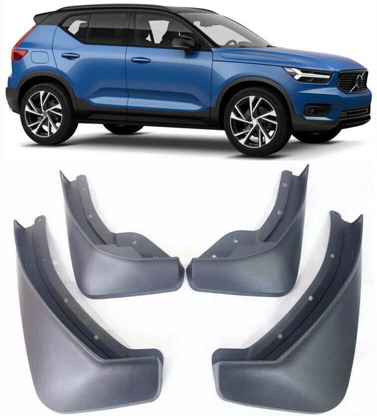 Set of 4 Splash Guards Mud Flaps for Volvo XC40 (2018–2024)