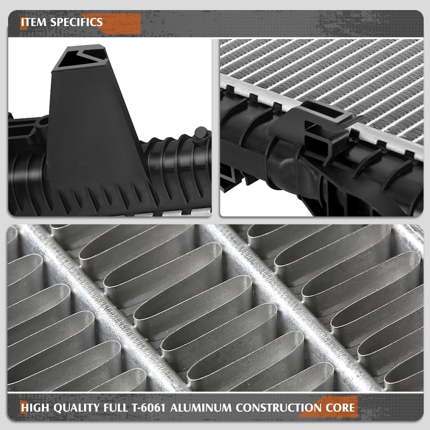 Black Housing Amber Corner Headlights for Dodge RAM Pickup (2006–2009)