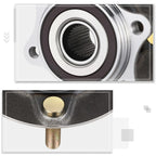 Set of 2 Wheel Hub Bearing Assembly for Mazda 3 CX-3 (2014–2021)