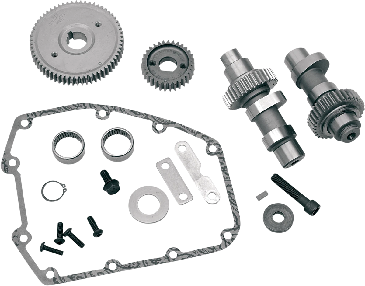 S&S Cycle Camshaft Kit 585G for Twin Cam (2000–2017) Gear Drive 33-5268