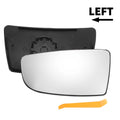 Left Lower White Mirror Glass for Ford Transit T150 T250 (Non-heated)