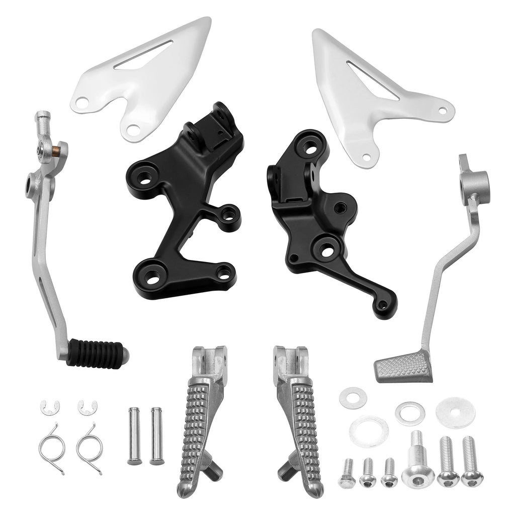 Driver FootRest Pegs Bracket for Kawasaki Ninja 400 Z400 (2018–2024)
