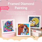 5D Cartoon Diamond Painting for Kids Paint by Numbers