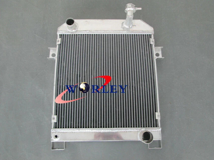 Aluminum Radiator + Fan for Jaguar MK2 2.5 & Daimler V8 (1962-1967)