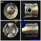 Piston Kit W/ Ring for Yanmar US250 US300 Tractor (3TN82 3TN82E 3TN82TE)