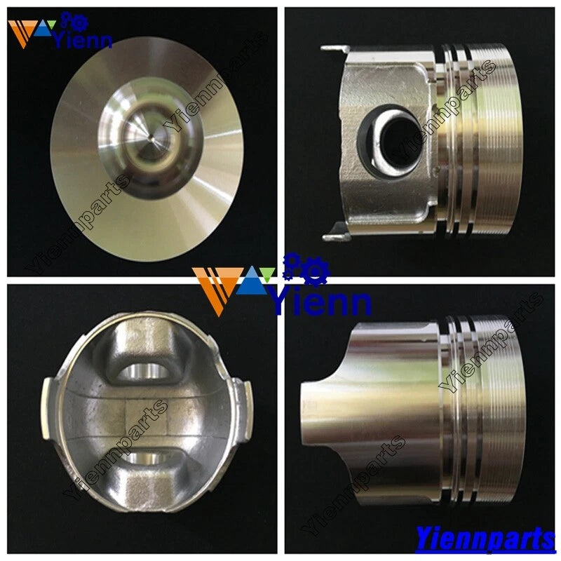 Piston Kit W/ Ring for Yanmar US250 US300 Tractor (3TN82 3TN82E 3TN82TE)