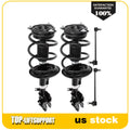 Front Struts with Coil Springs Sway Bar Kit for Chevrolet City Express/Nissan NV200