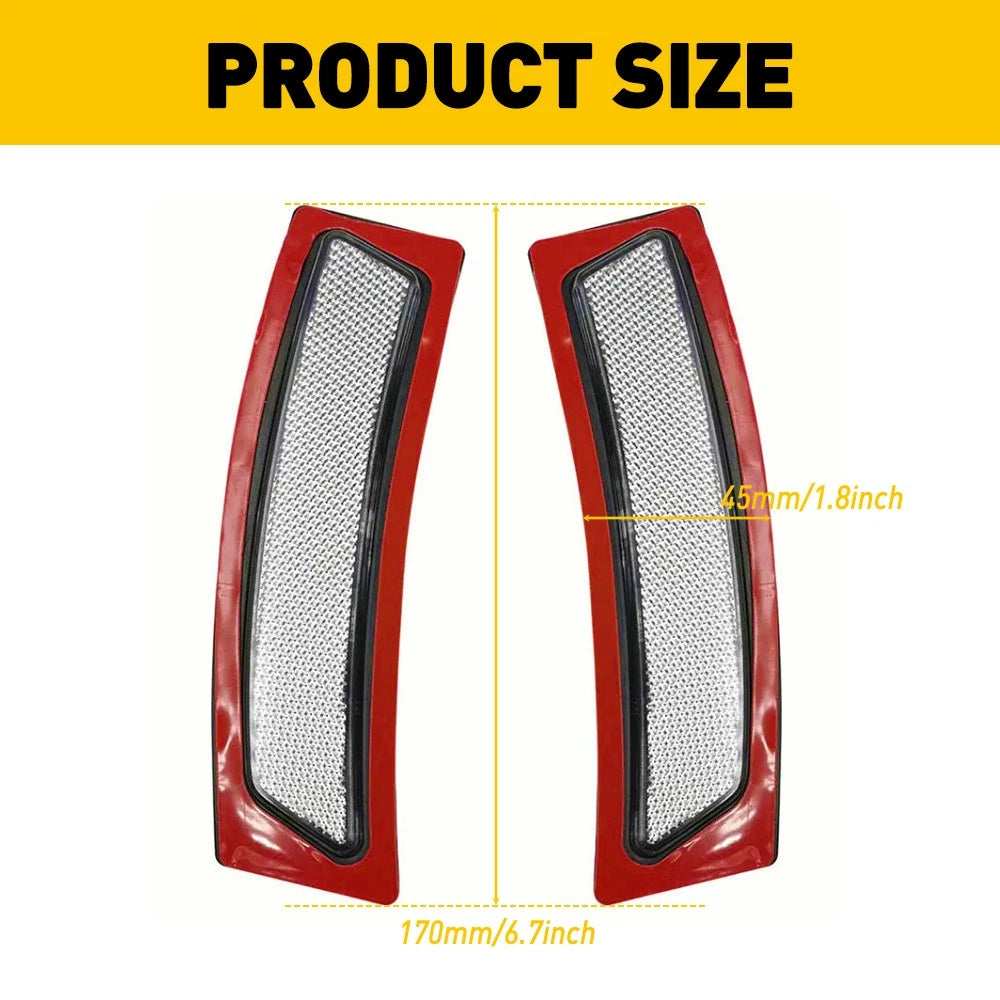 Clear Bumper Side Marker Reflector Lamp for BMW F30 F31 (2012-2015)