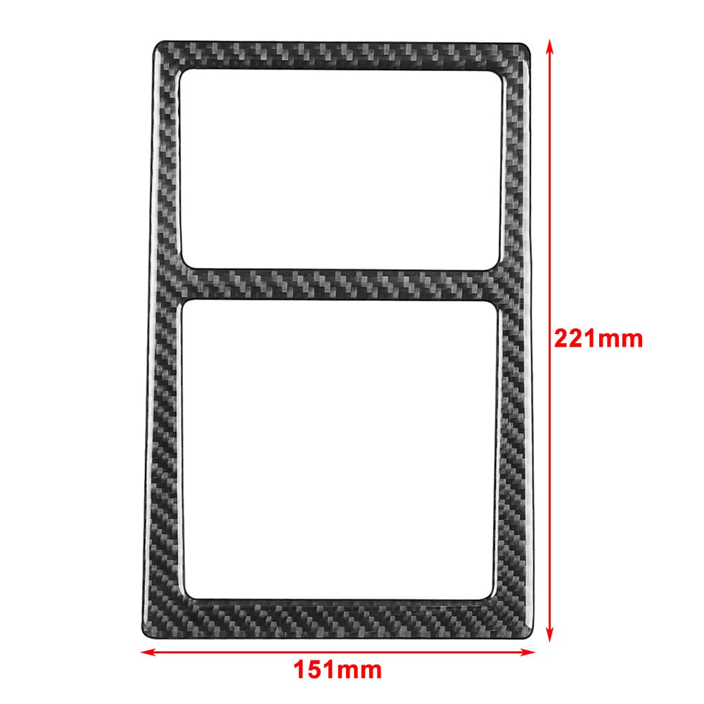 Rear Console Panel Frame Cover Trim for Volkswagen Passat B5 (2001–2005) Red