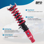 BFO Racing Coilovers for Infiniti G35X AWD (2003–2008) Adjustable Height Kit
