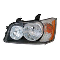 Replacement Driver Side Head Light Assembly For 2001-2003 Toyota Highlander