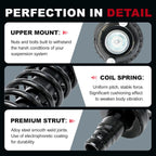 Front Complete Struts Coil Springs for Chevy Trailblazer EXT (2002-2009)