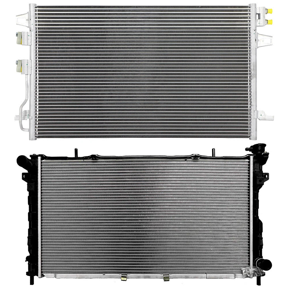 AC Condenser and Radiator Assembly for Chrysler Town & Country (2005–2007)