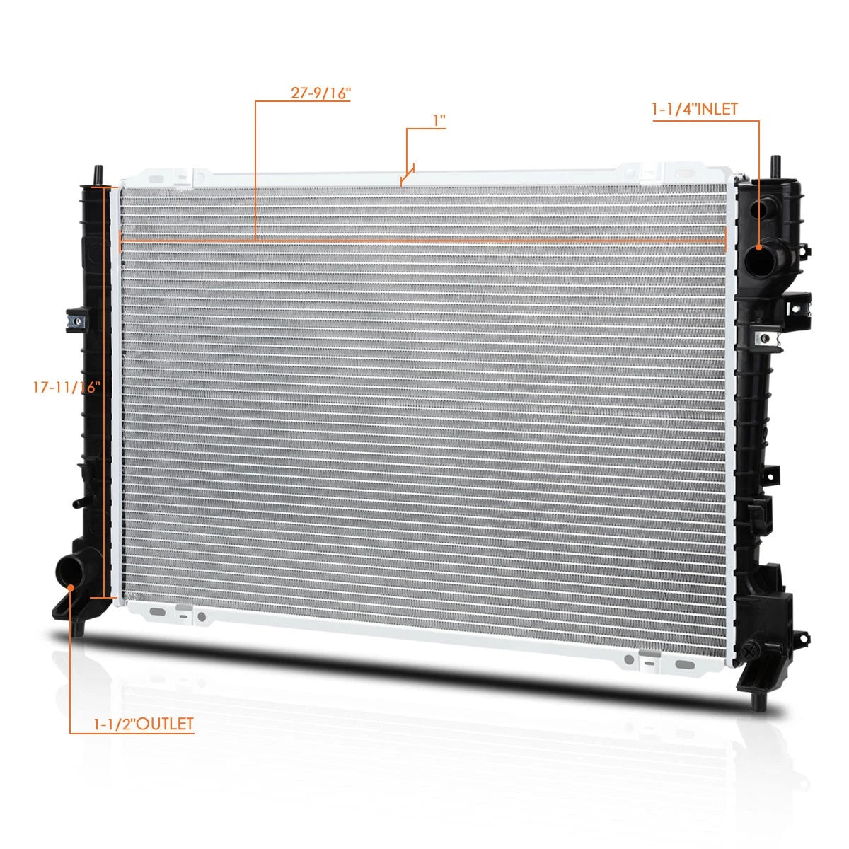 Aluminum OE Style Radiator for Ford Escape/Mazda Tribute (2008–2012) DPI-13041