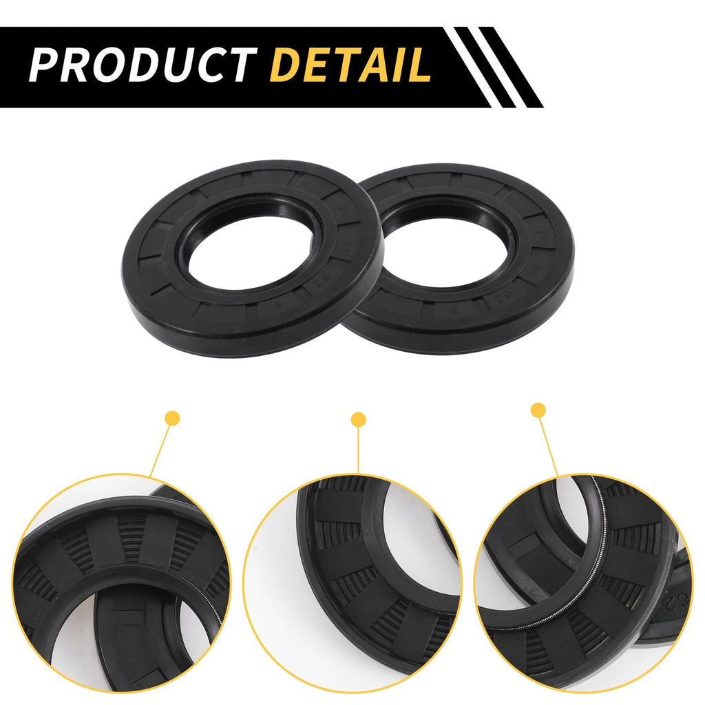 Set of 5 Oil Seal Rotary Shaft Seal NBR Rubber 32x62x8mm