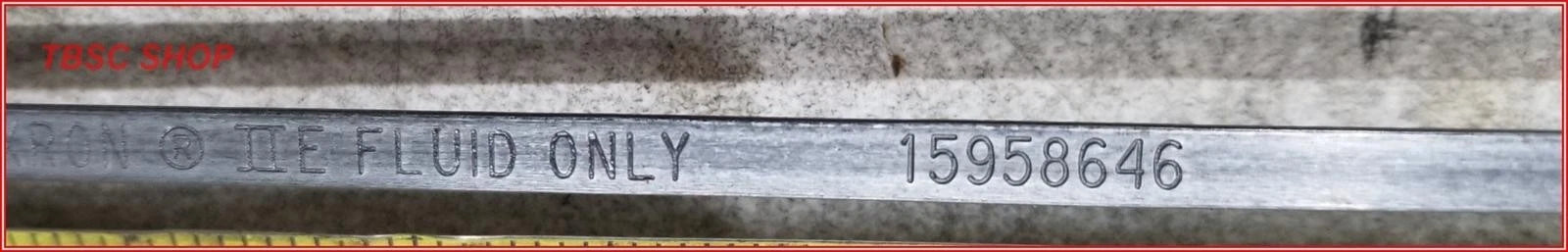 Trans Oil Dipstick for S10 Jimmy Sonoma Bravada Typhoon (1993) 15958646