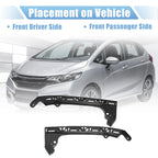 2X Front Bumper Bracket 71140TK6A00 for Honda Fit (2009–2014)