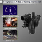 Engine Coolant Thermostat Housing Assembly for Volkswagen Touareg (2004–2007)