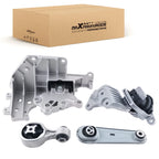 4PCS Engine Mount Set for Nissan Rogue 2.5L (2014–2020) Front Rear Transmission