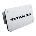 Brushed Class 3 Trailer Hitch Plug for Nissan Titan XD T.TXD.S