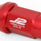 20Pcs J2 7075-T6 Forged Aluminum M12x1.5 Open-End Lug Nut Set for