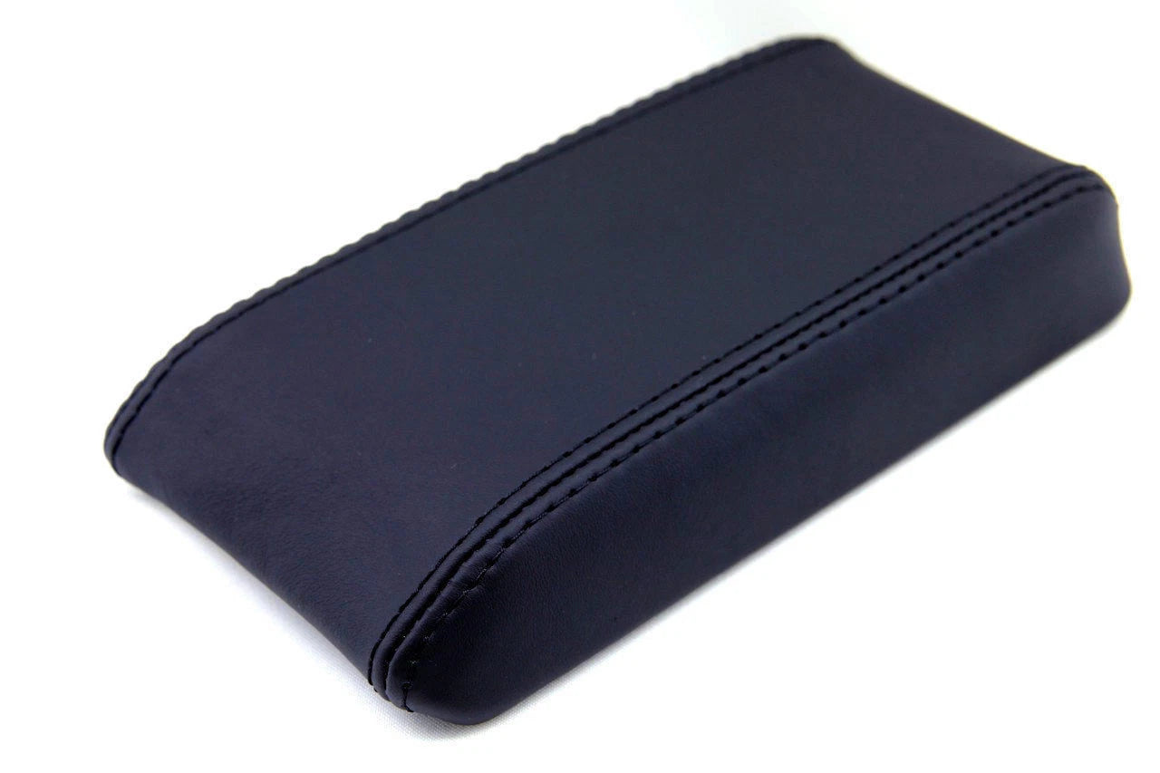 Center Console Armrest Cover for Toyota Celica (1982–1986) Black Leather