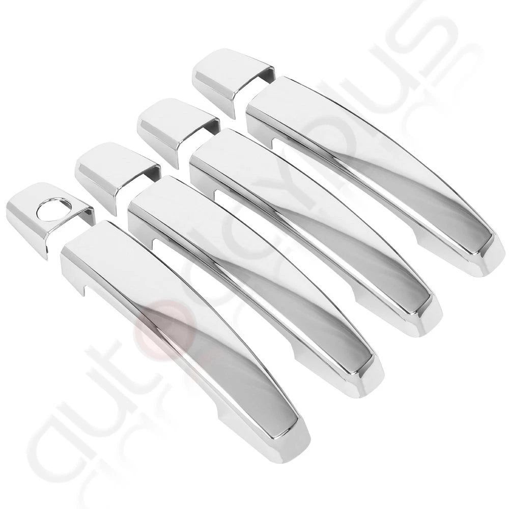 Set of 2 Door Handle Covers for Chevrolet Camaro (2010–2015) Chrome