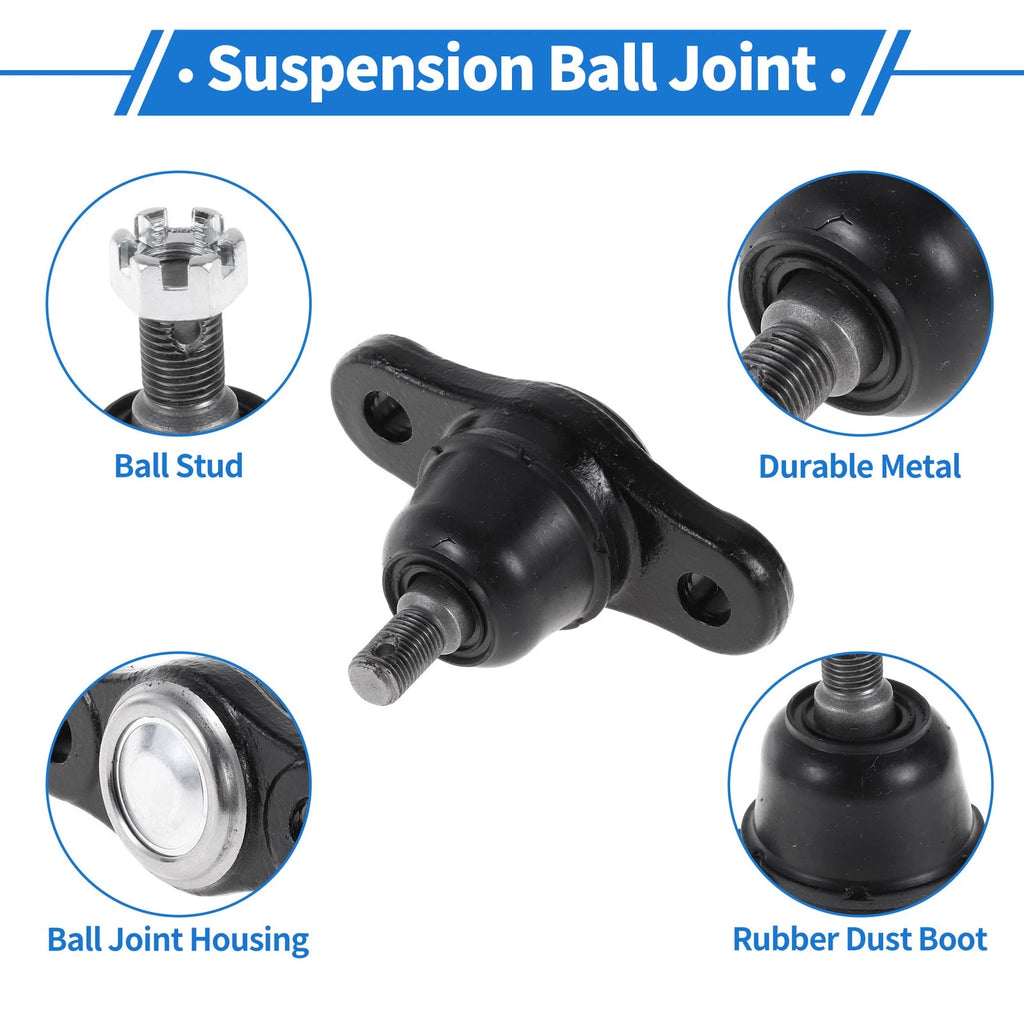 2X Front Lower Ball Joints for Hyundai Elantra (2005–2011) No. 517602H000/KIBJ7094
