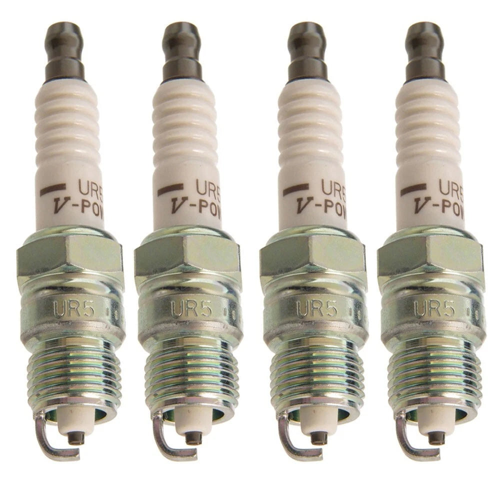 Set of 4 NGK V Power Resistor Spark Plugs for Buick Skyhawk (1982–1998)