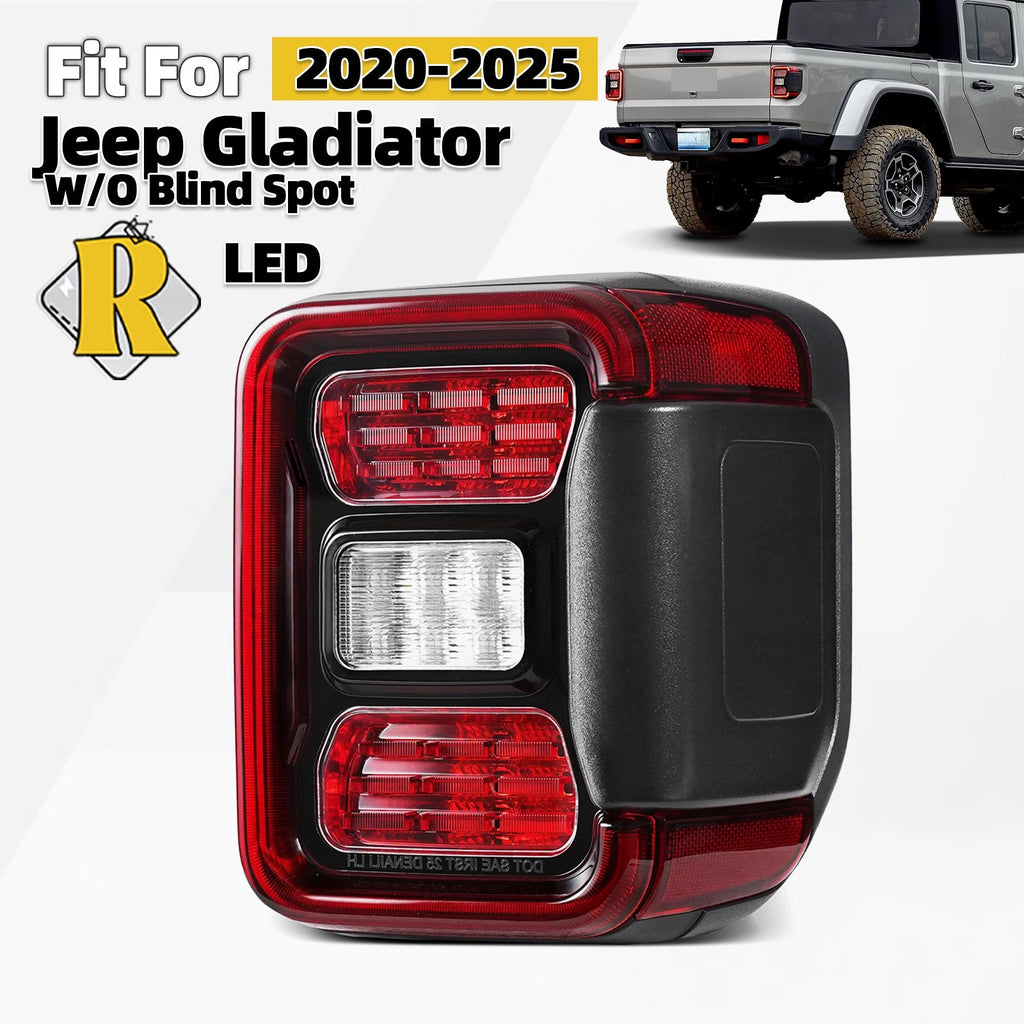 LED Tail Light Assembly for Jeep Gladiator (2020–2026) W/O Blind Spot Right