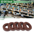 Set of 5 Oil Seal Rotary Shaft Seal FKM Rubber 22x42x11mm