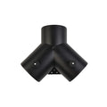 3in Y Branch Duct Splitter with Regulator Flap Valve for Heater