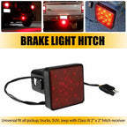 LED Brake Light Trailer Hitch Cover for 2" Receiver (Universal)