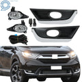 Fog Light Lamps with Chrome Bezel for Honda CR-V (2017–2018)